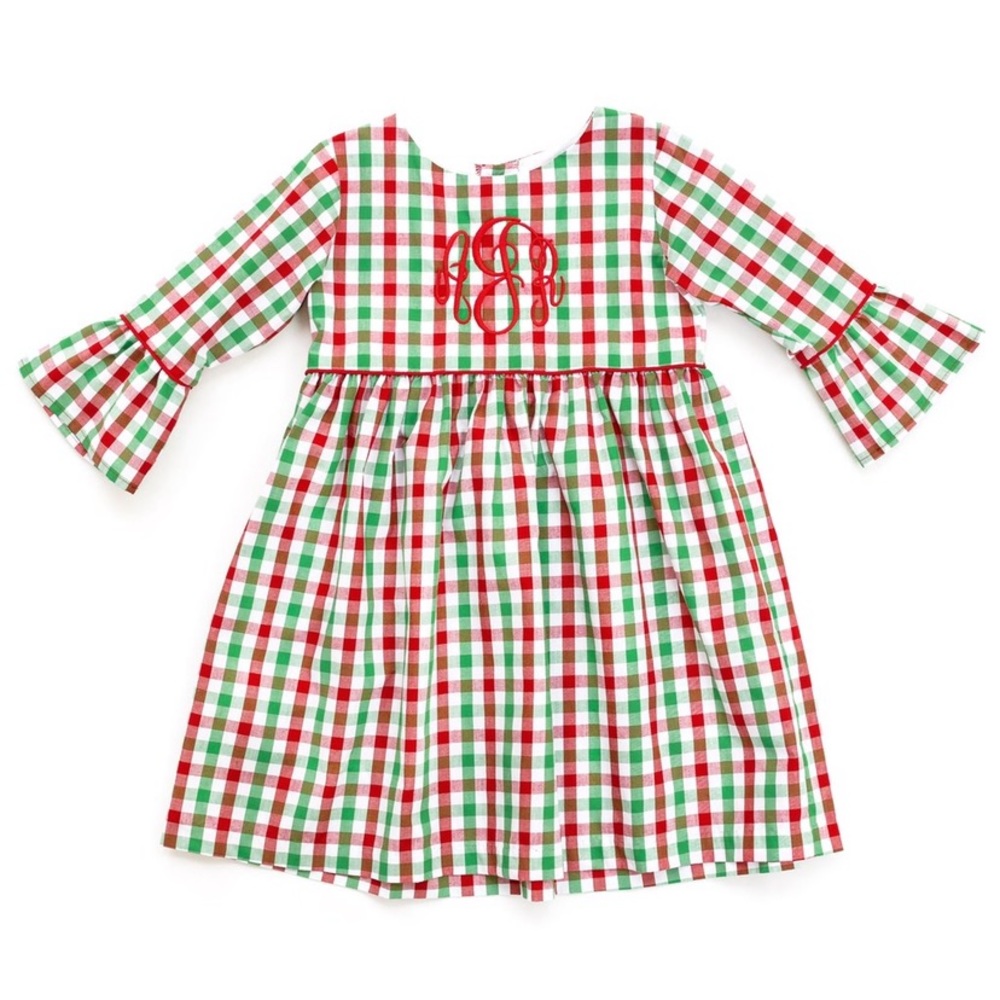 Christmas Check Mary Grace Dress